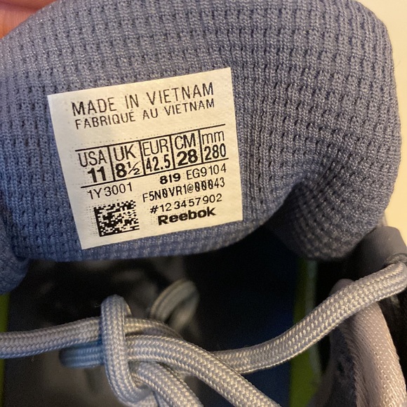 Reebok Womens Sz 11 Crossfit Grace Washed Indigo EG9104 - Picture 3 of 6